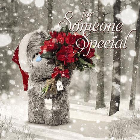 3D Holographic Someone Special Me to You Bear Christmas Card £2.99